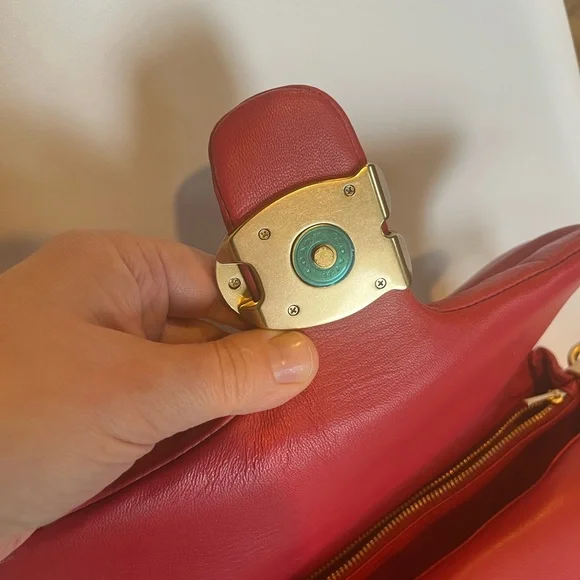 Coach Red pillow tabby 26 C0772 - Picture 7 of 13